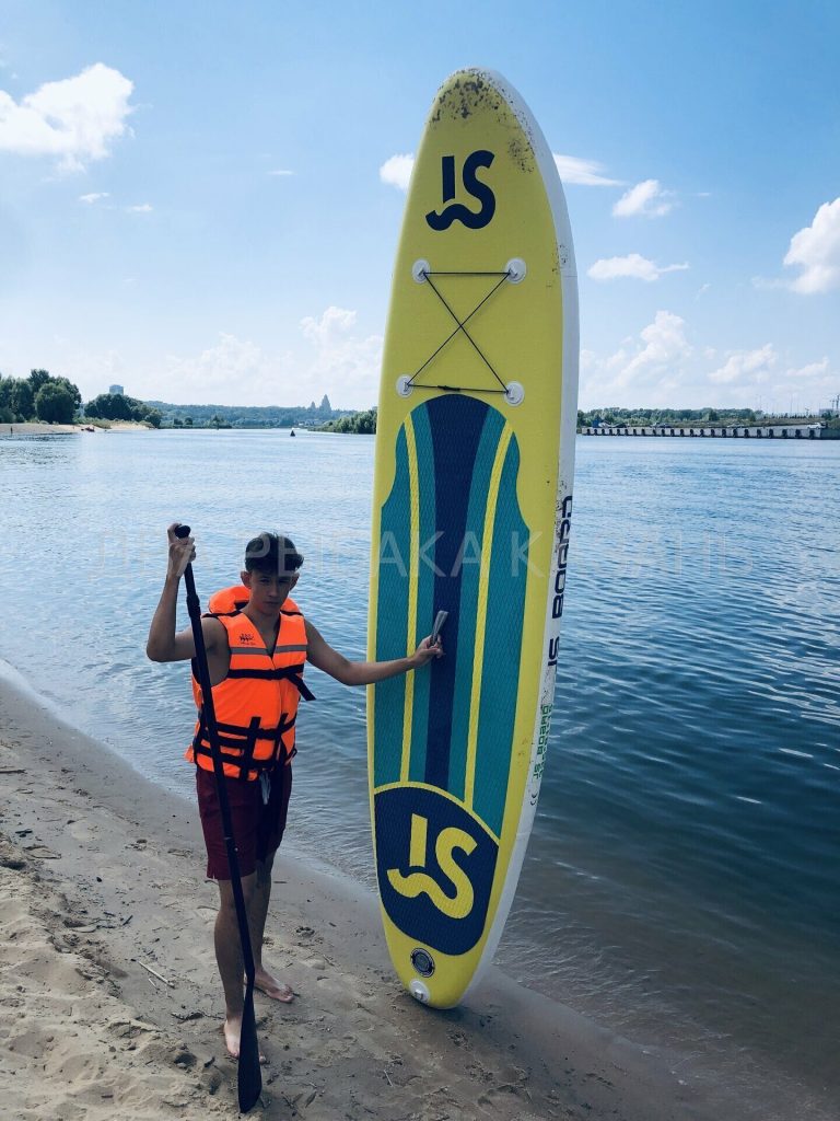 SUP доска js board yellow
